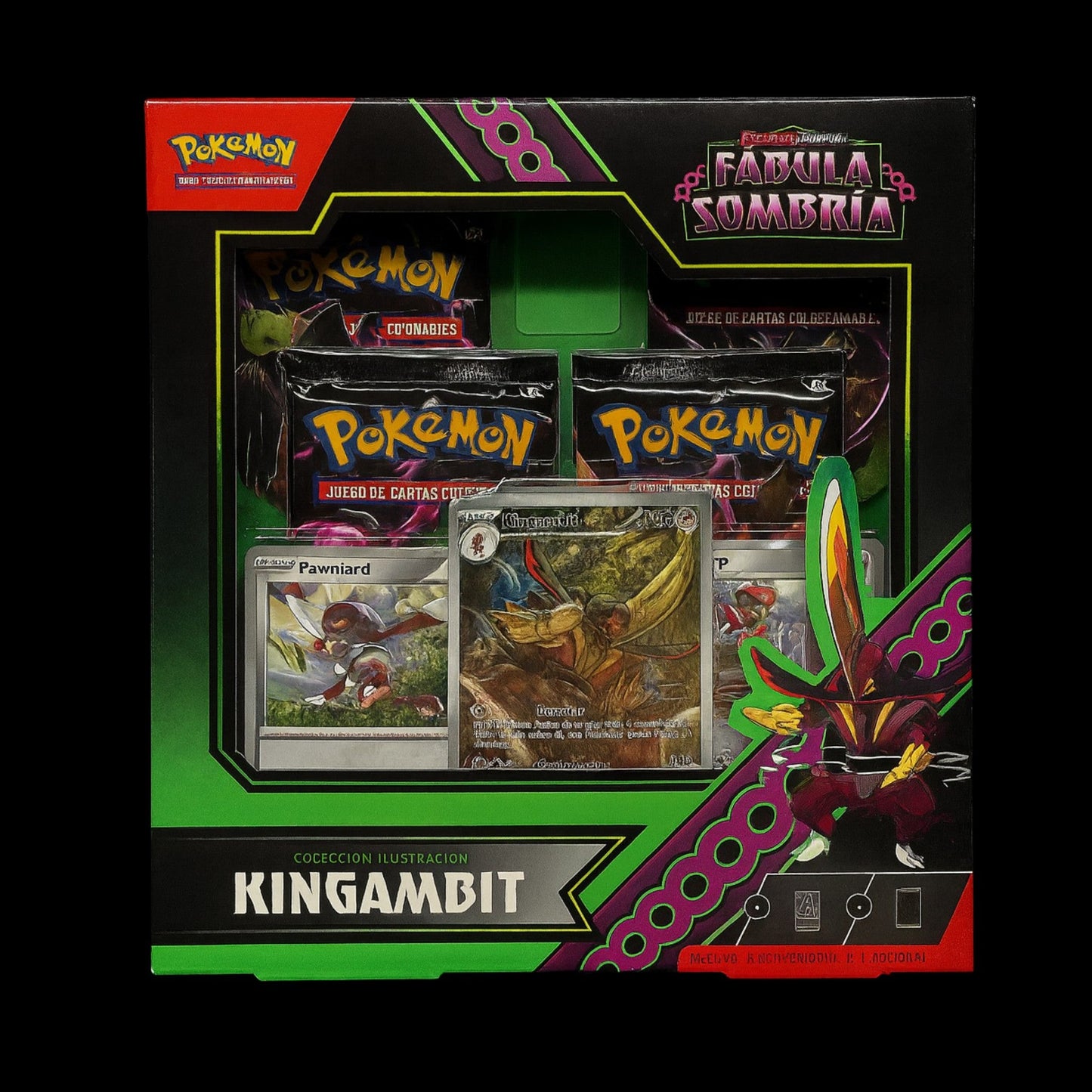 Colección Ilustración – Kingambit (Español) - IRON SILK CARDS