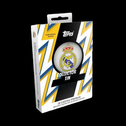 2025/26 Topps Real Madrid Collector Tin - IRON SILK CARDS