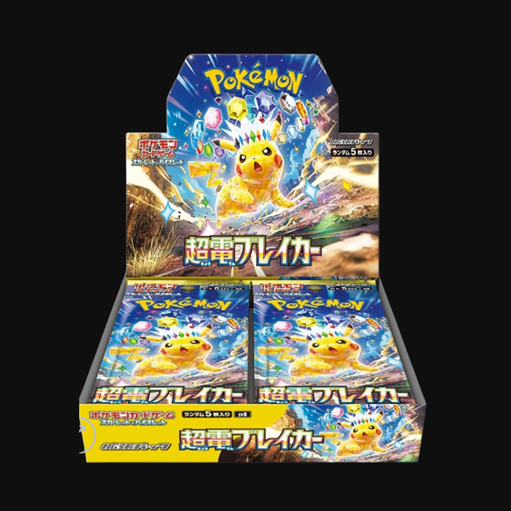 Pokémon – Caja de Sobres Japonesa Super Electric Breaker (Pikachu Tera) [Booster Box]
