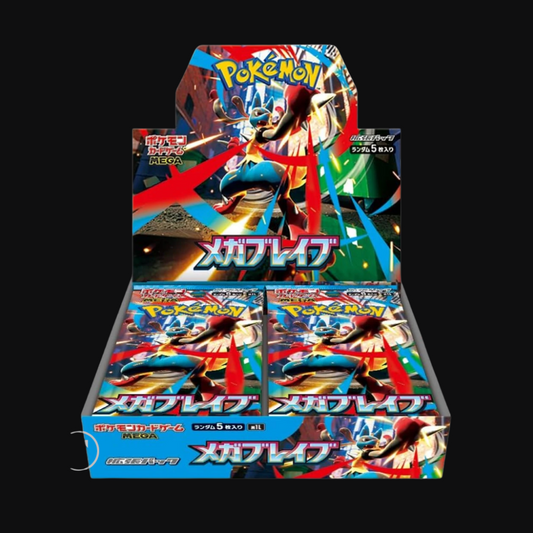 Pokémon – Caja de Sobres Japonesa Mega Brave (Lucario) [Booster Box]