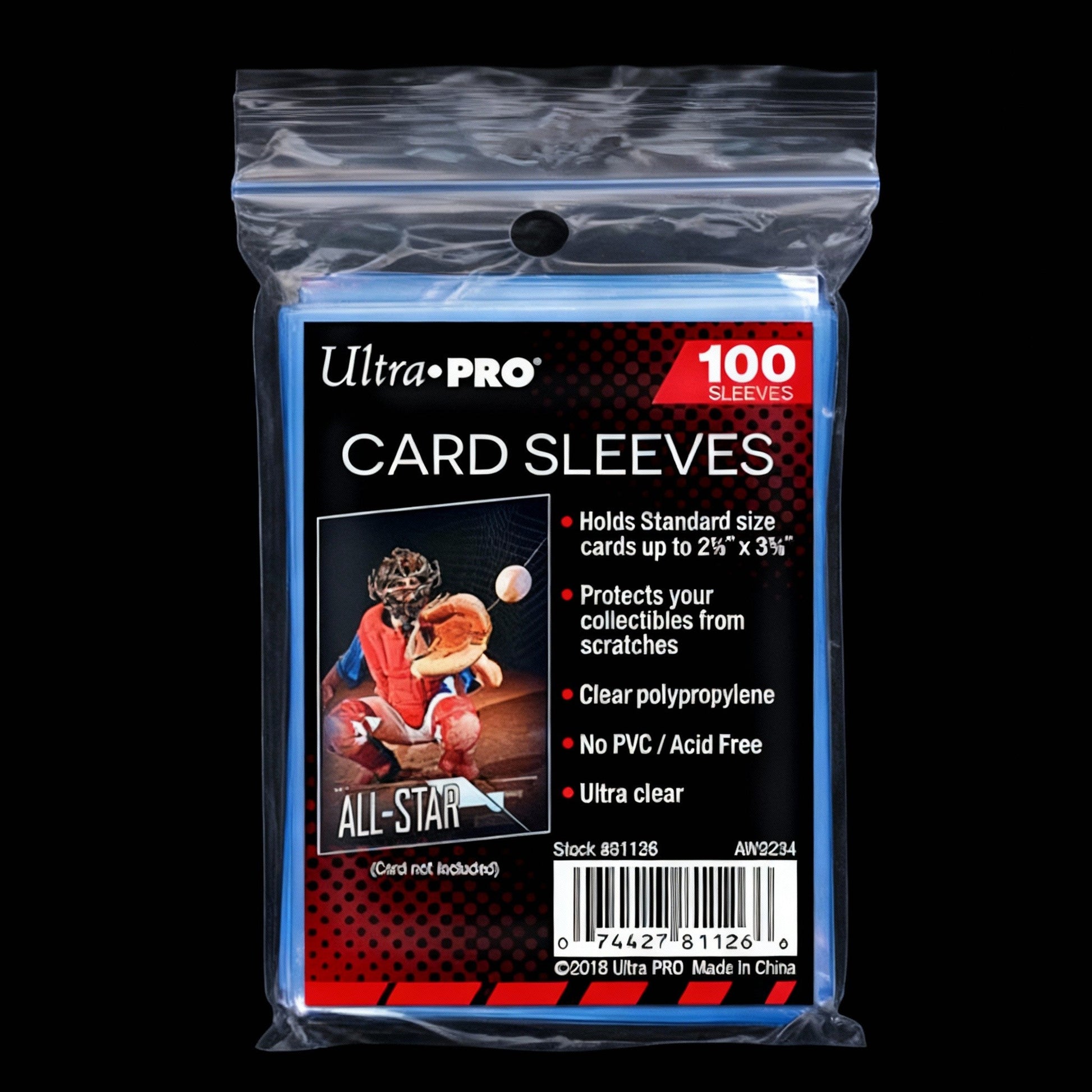 Fundas para cartas Ultra Pro 100 Unidades - IRON SILK CARDS