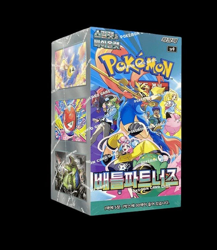Pokémon – Caja de Sobres Coreano Battle Partener (Lillie's Clefairy) [Booster Box] - IRON SILK CARDS